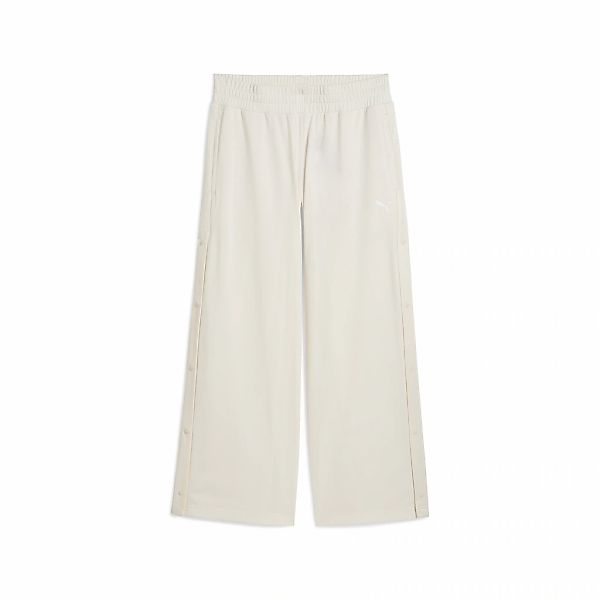 PUMA Sporthose "WARDROBE Essentials Low Rise Popper Hose Damen" günstig online kaufen