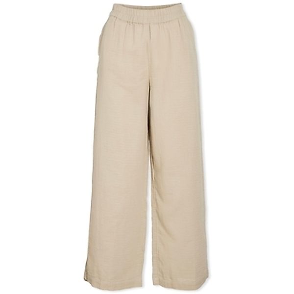 Vila  Hosen Lania Wide Trousers - Feather Grey günstig online kaufen