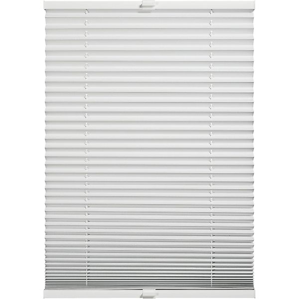 Schöner Wohnen Thermo-Plissee Ella 90 cm x 130 cm Weiß günstig online kaufen