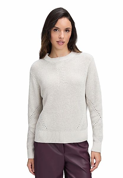 Betty&Co Strickpullover "Betty & Co Damen Strickpullover mit Lurexfaden", ( günstig online kaufen