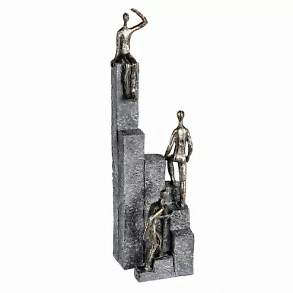 Casablanca by GILDE Skulptur Climbing bronze/silber günstig online kaufen