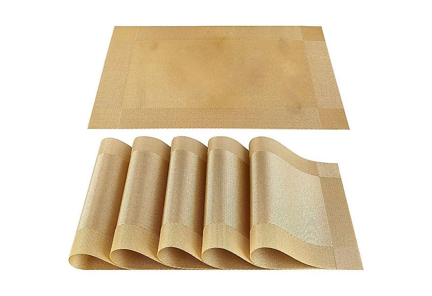 REDOM Platzset 6er Set Tischuntersetzer Tischset 30x45 cm, (Tischmatte Esst günstig online kaufen