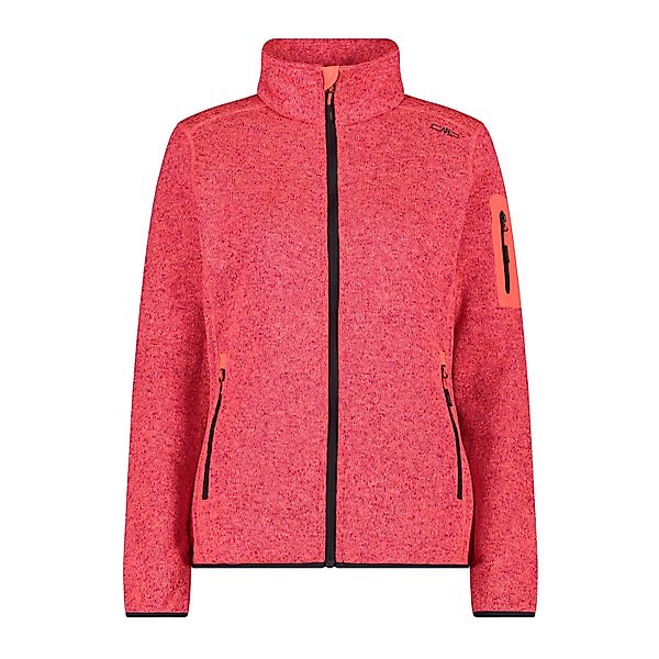 CMP Fleecejacke WOMAN JACKET RED FLUO-ANTRACITE günstig online kaufen