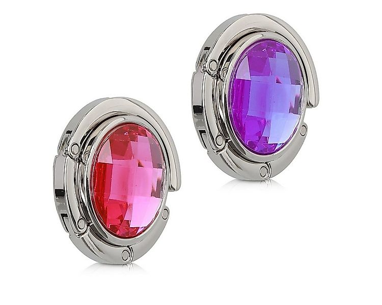 kwmobile Taschen-Halterung 2x Tisch Handtaschenhalter Haken, (2-tlg., Faltb günstig online kaufen