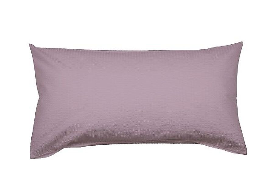 Janine Janine Mako-Soft-Seersucker Bettwäsche PIANO 0125 holunder Größe:  4 günstig online kaufen