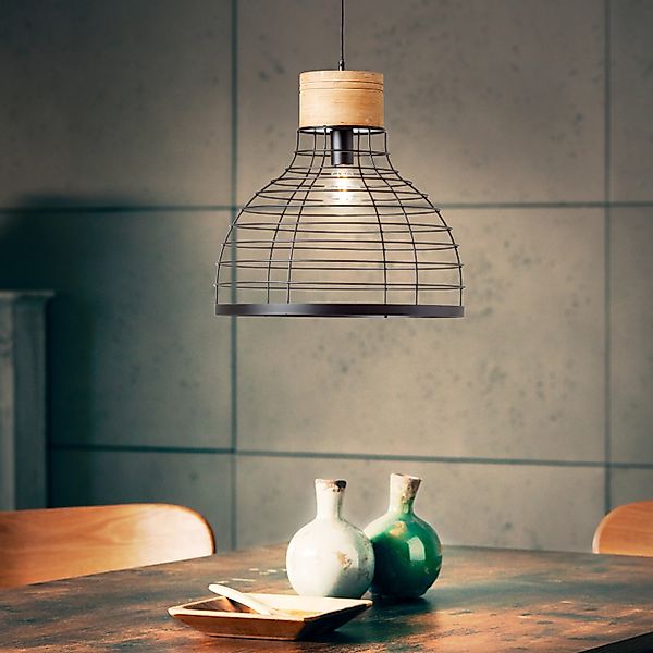 Brilliant Pendelleuchte »Avia«, 1 flammig, Leuchtmittel E27   ohne Leuchtmi günstig online kaufen