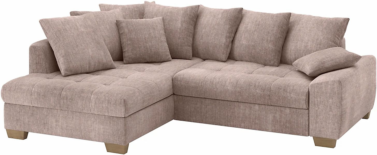 Mr. Couch Ecksofa "Nikita II, L-Form", Wahlweise mit Bettfunktion, Bettkast günstig online kaufen