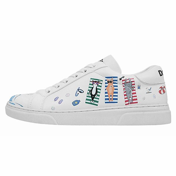 DOGO Sneaker "Ace Sneakers Cats On The Beach Damen Sneaker / Female", Vegan günstig online kaufen