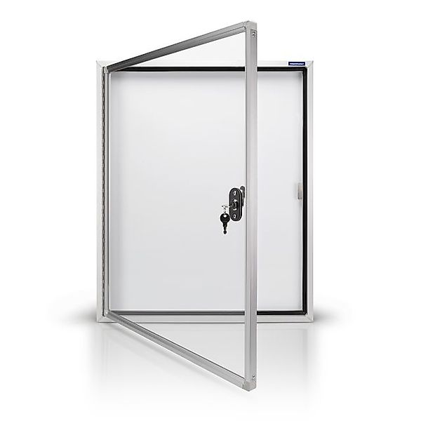 magnetoplan® Hängevitrine Außenschaukasten CC - 4xDIN A4 - Metallrückwand W günstig online kaufen