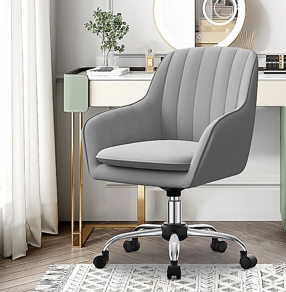 Adormii Bürostuhl Homeoffice Stuhl,Schminkstuhl mit Armlehnen,Drehstuhl günstig online kaufen