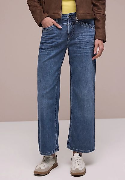 STREET ONE Loose-fit-Jeans mit Wide Legs günstig online kaufen
