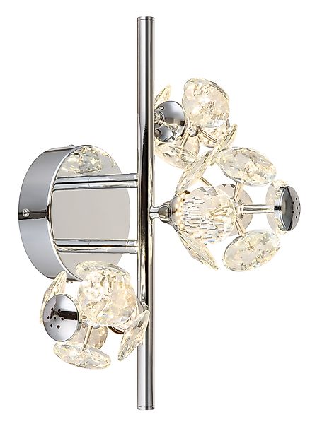 GLOBO LIGHTING Wandleuchte »VIRINA« LED-Modul 1 Stk. Warmweiß Wandlampe Wan günstig online kaufen