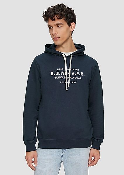s.Oliver Sweatshirt Sweatshirt Hoodie aus Sweat-Ware mit Stickerei günstig online kaufen