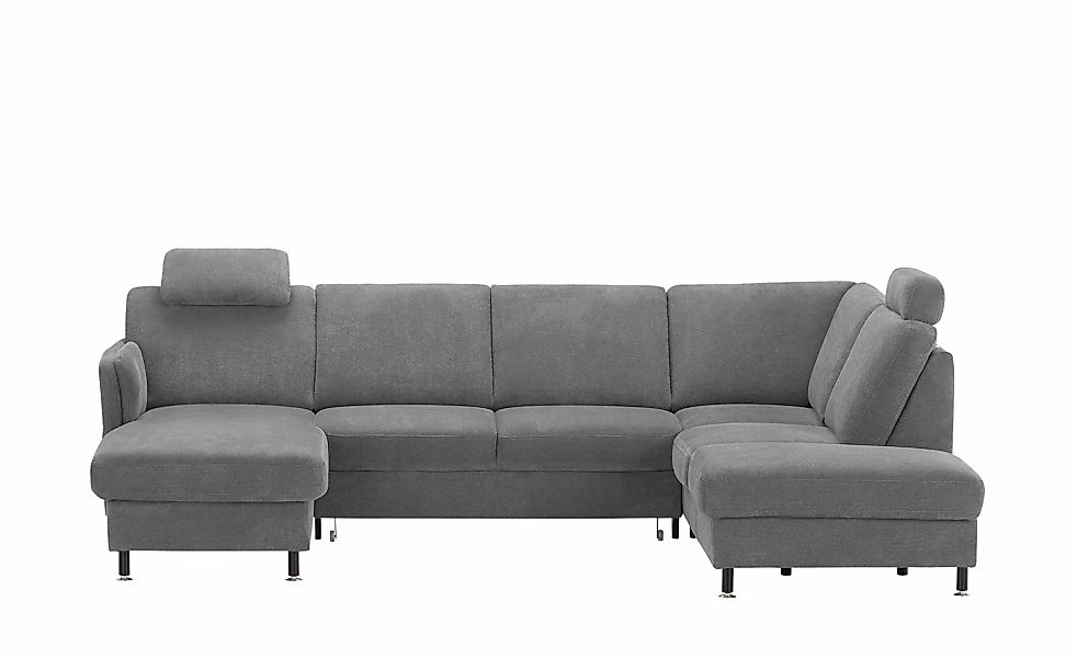 meinSofa Wohnlandschaft  Veit ¦ grau ¦ Maße (cm): B: 305 H: 90 T: 200.0 Pol günstig online kaufen