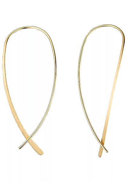 JOBO Paar Ohrhänger, 925 Silber vergoldet günstig online kaufen