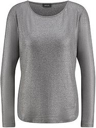Rippenshirt U-Boot-Ausschnitt BASLER grau günstig online kaufen