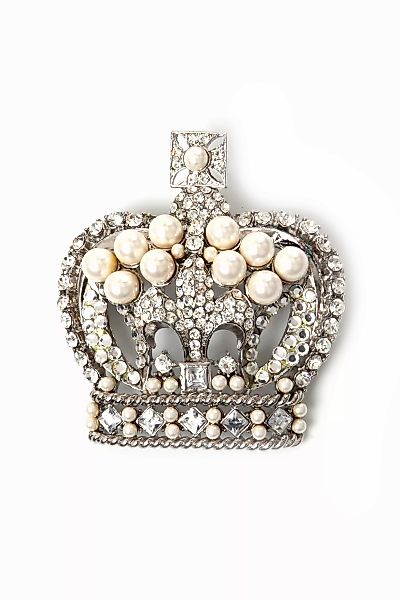 COLLEZIONE ALESSANDRO Brosche "Princess", mit Glassteinen günstig online kaufen