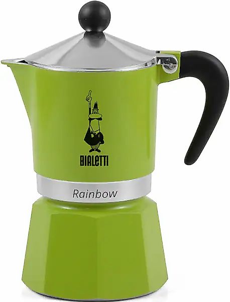BIALETTI Espressokocher »Rainbow«, 0,13 l Kaffeekanne, Aluminium günstig online kaufen