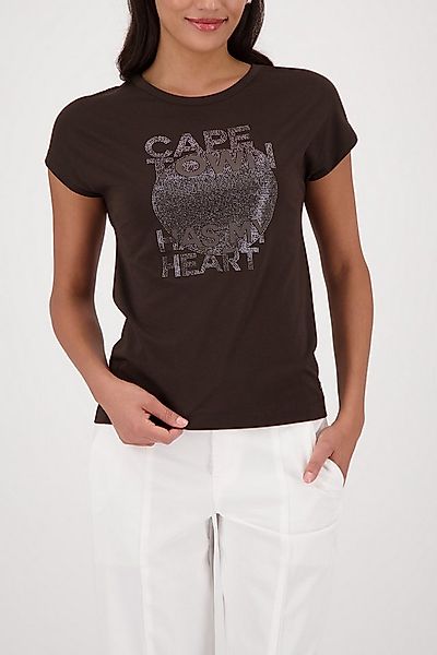 Monari T-Shirt Shirt Schmuck Regular fit mit Schriftzug günstig online kaufen