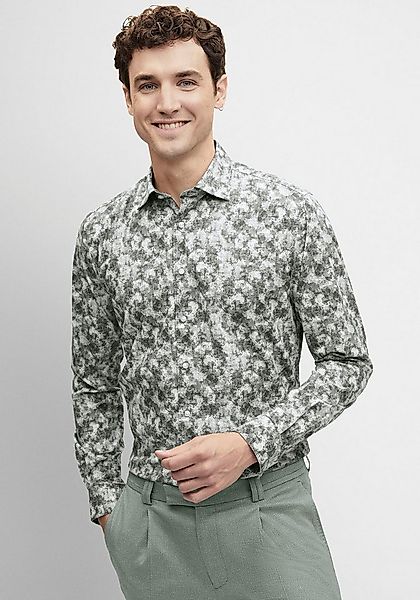 Cinque Langarmhemd CISTEVEN in Allover-Druck günstig online kaufen