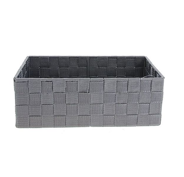 MICA Aufbewahrungsbox Aufbewahrungsbox grau - aus Textil - ca. 31 x 16 x 11 günstig online kaufen