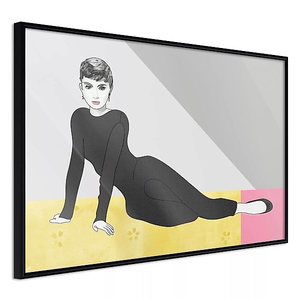 Poster - Elegant Audrey günstig online kaufen