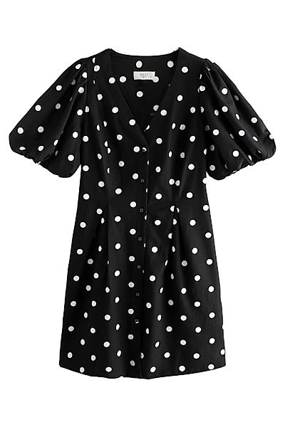Next Minikleid Minikleid mit V-Ausschnitt + günstig online kaufen