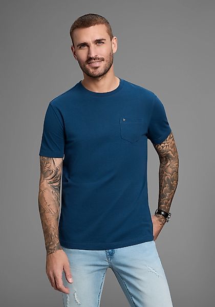 Bruno Banani T-Shirt, Gewaschene Optik günstig online kaufen