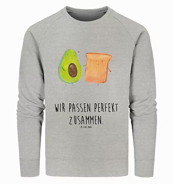 Mr. & Mrs. Panda Longpullover Avocado Toast Größe L - Heather Grey - Gesche günstig online kaufen