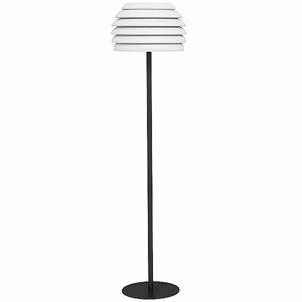 Outsunny Stehlampe Outdoor, tragbare Standleuchte für Indoor & Outdoor, IP4 günstig online kaufen