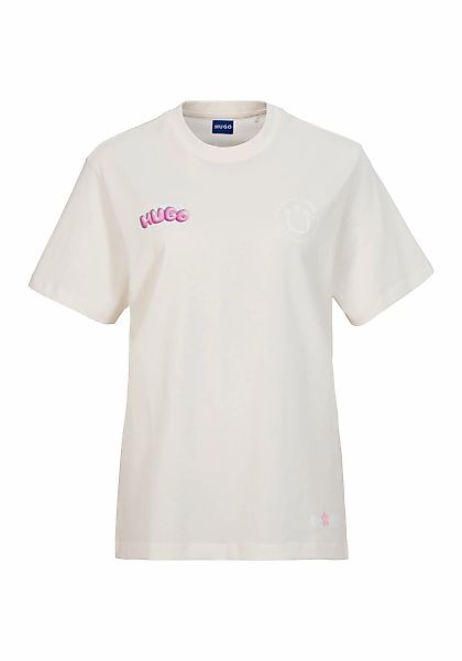 HUGO Blue T-Shirt "Vintage Tee B 4", mit Print günstig online kaufen