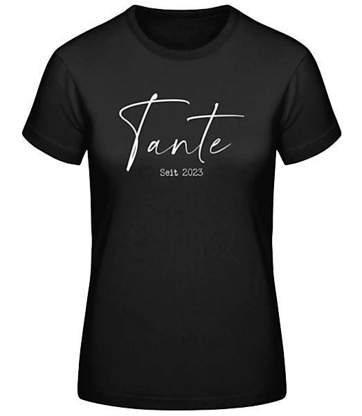 Tante Seit 2023 · Frauen Basic T-Shirt günstig online kaufen