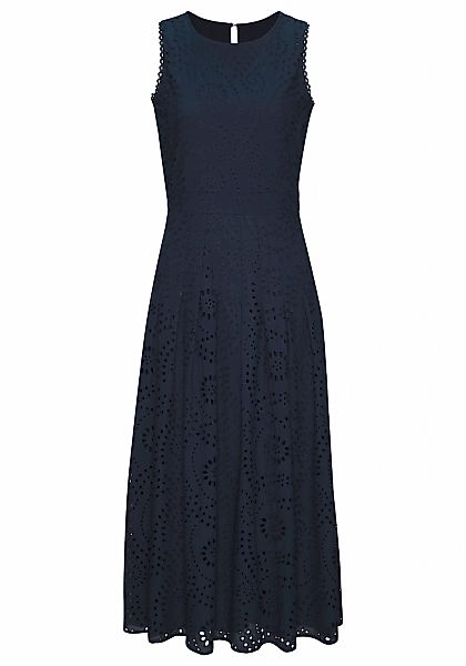 Buffalo Spitzenkleid in Maxilänge, Eyelet, modische Lochstickerei, elegant günstig online kaufen