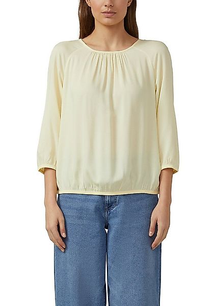 s.Oliver Schlupfbluse mit elstsichem Bund und aus reiner Viskose günstig online kaufen