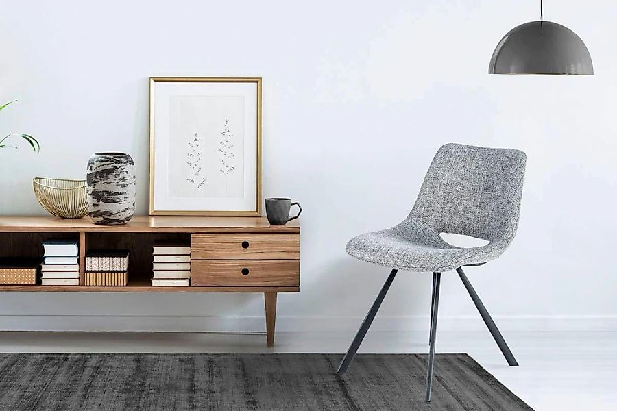 Kayoom Stuhl "Josephine 325 2er-Set, zeitloses Design, mit geometrischer Au günstig online kaufen