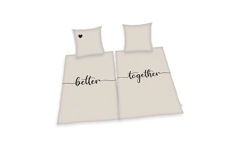 Herding Bettwäsche Better Together - Partner-Bettwäsche-Set, 4-teilig, 135x günstig online kaufen