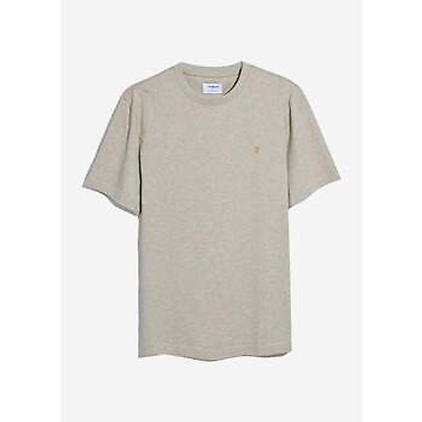 Farah  T-Shirts & Poloshirts Danny reg ss tee - hazelnut marl günstig online kaufen