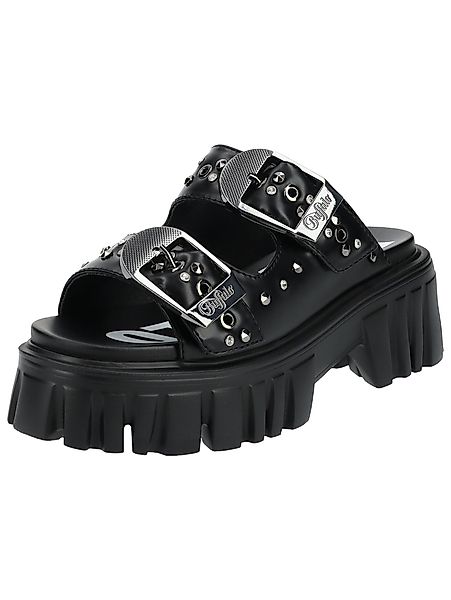 Buffalo Pantoletten Lederimitat Pantolette günstig online kaufen