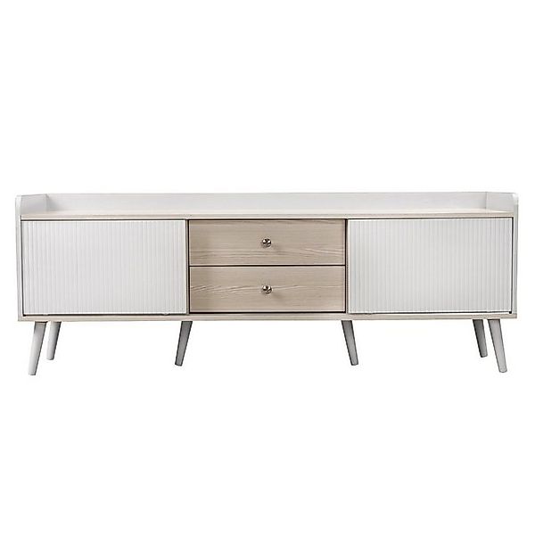 Gotagee TV-Schrank TV-Möbel 2 Schubladen Fernsehtisch TV Board TV- Lowboard günstig online kaufen