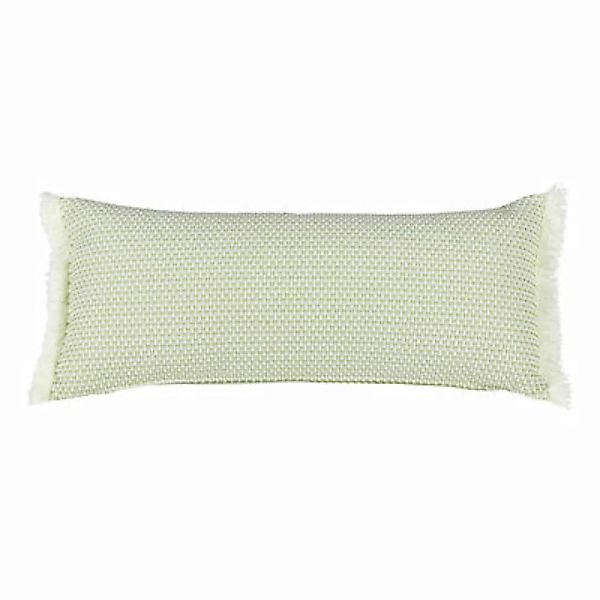 Outdoor-Kissen Evasion textil grün / 35 x 70 cm - Fermob - Grün günstig online kaufen