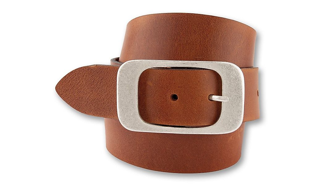 BERND GÖTZ Ledergürtel Ledergürtel mit auffallender, flächiger Schließe günstig online kaufen
