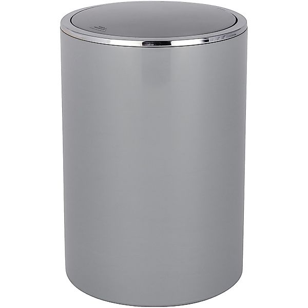 Wenko Schwingdeckeleimer Inca Grau 5, günstig online kaufen