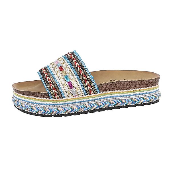 Ital-Design Damen Mules Freizeit Plateausandaletten (85960232) günstig online kaufen