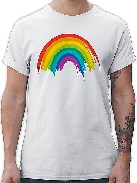 Shirtracer T-Shirt Regenbogen LGBT & LGBTQ LGBT Kleidung günstig online kaufen