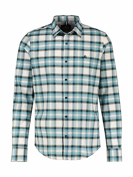 LERROS Karohemd "LERROS Herren Langarmhemd in weicher Flanellqualität" günstig online kaufen