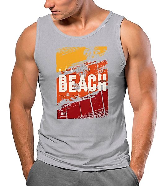 Neverless Tanktop Herren Tank-Top Sommer Venice günstig online kaufen