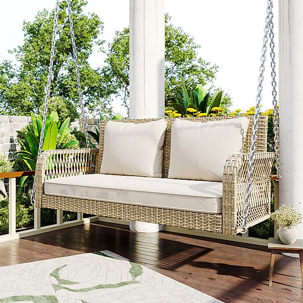 Celya Hollywoodschaukel Hollywoodschaukeln 2 sitzer, Gartenmöbel günstig online kaufen