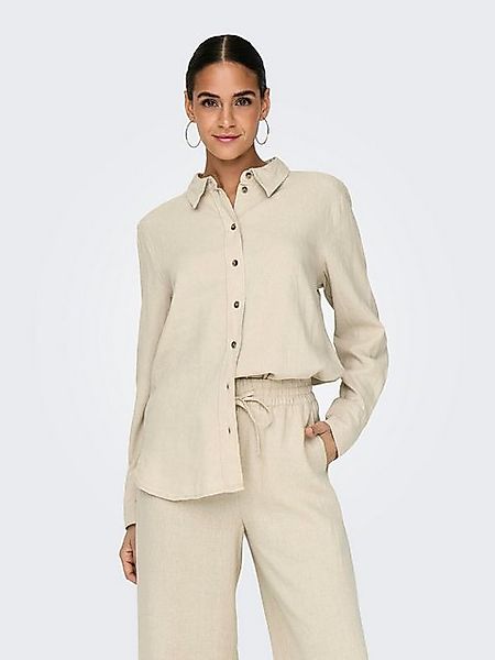JDY Hemdbluse JDYSAY L/S LINEN LOOSE SHIRT WVN NOOS günstig online kaufen