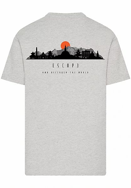 F4NT4STIC T-Shirt "Escape Discover the World Asian Town", Premium Qualität, günstig online kaufen