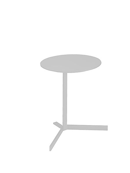 Birdy Beistelltisch rund alufarbig H: 53cm günstig online kaufen